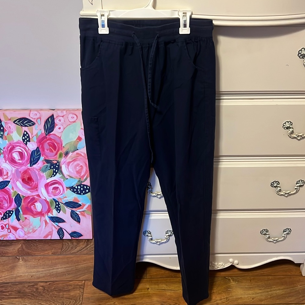 Navy scrub bottoms!